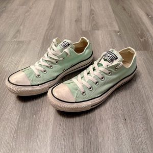 Converse Mint Green Shoes